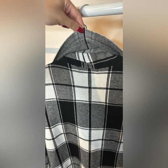 Brand New Tahari Plaid Cardigan L with Tag! - Picture 8 of 12